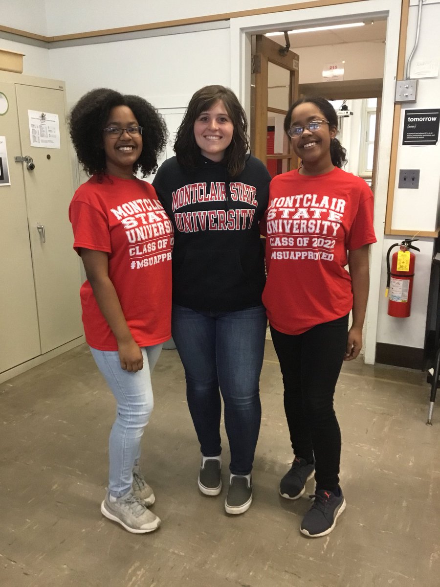 The twins are going to my alma mater!!! So proud of you girls, I know you’ll love MSU and do wonderful things!! #WeAreBarrons #CollegeSigningDay #MontclairState #MSU