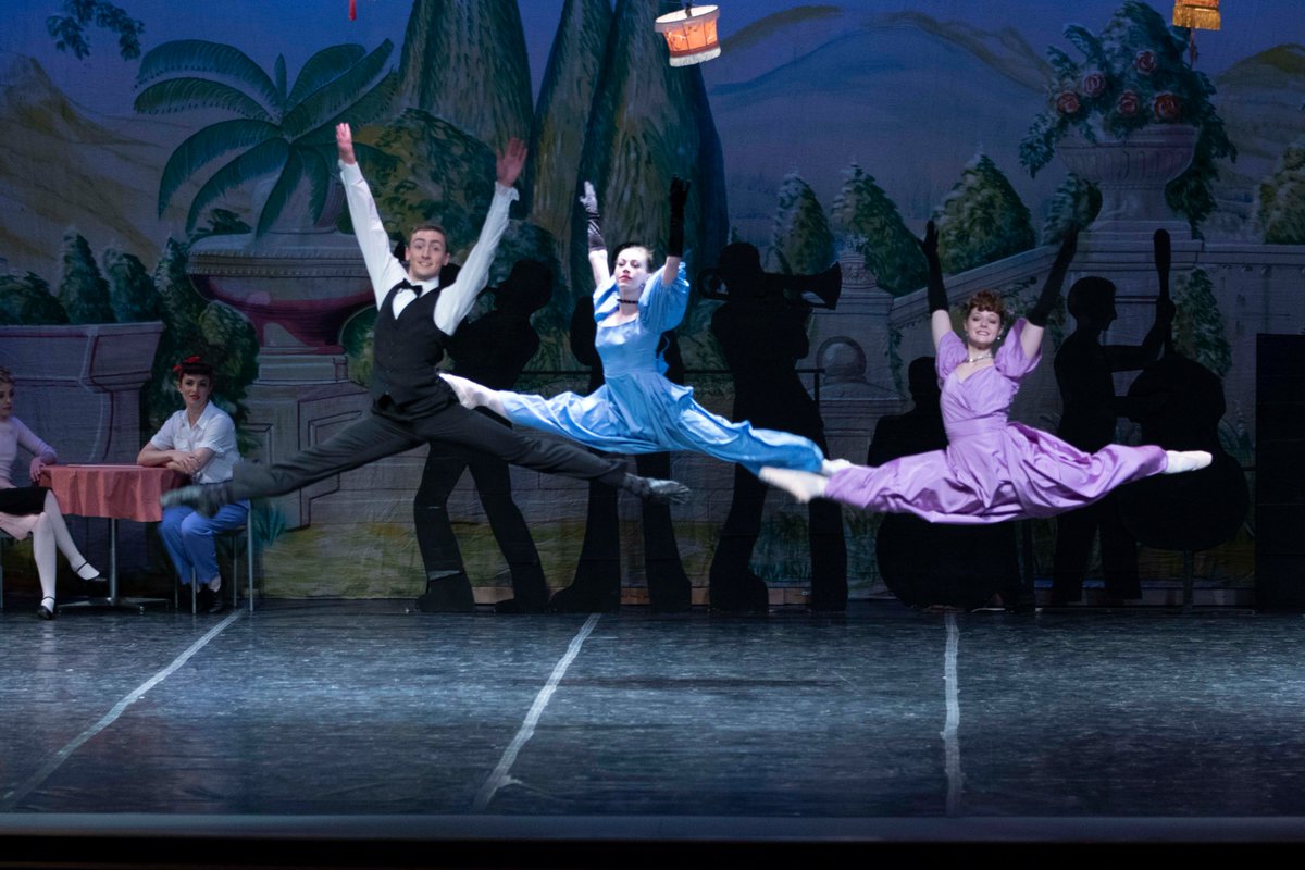 DancePrism's tweet image. Mr. Anderson takes a break from leading the band to dance with some debutantes on the Esplanade #DPDucklings #1ShowLeft [Photo by Warren Bailey]