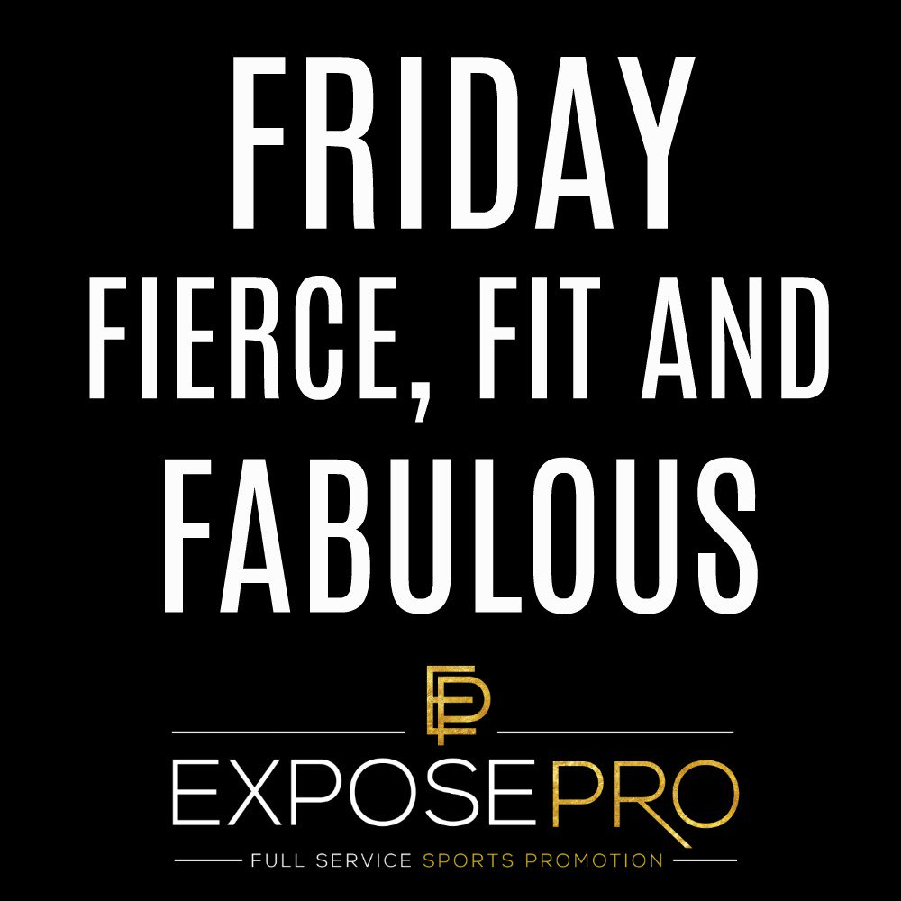 exposepro1's tweet photo. Have a great weekend πͺ
#fiercefitfabulous #weekendmotivation #fridayvibes #ExposePro https://t.co/bPcuxHAqiN