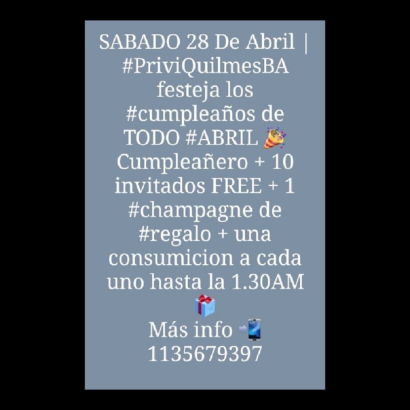 Privi_QuilmesBA's tweet photo. https://t.co/8FIMfI9mcJ
