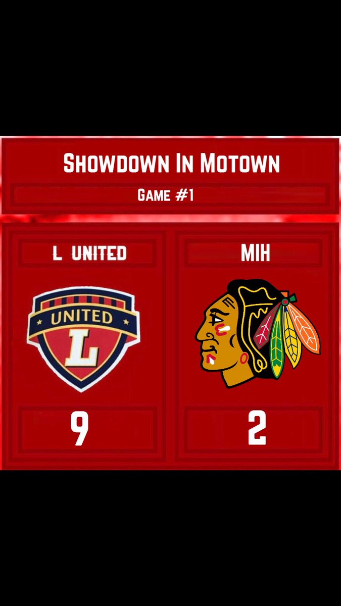 LUHockeyClub's tweet photo. Huge W in Game 1 against Michigan Ice Hawks 9-2! https://t.co/o45jdKrSO5