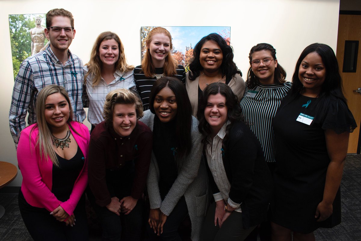 CCEL_at_MSU's tweet photo. #MSU students who participated in the Community Engagement Scholars Program were featured in a showcase today in #Detroit that highlighted the impactful work they've done this year within the community @MidtownDetroit #Spartans https://t.co/sem5N3a9Xe