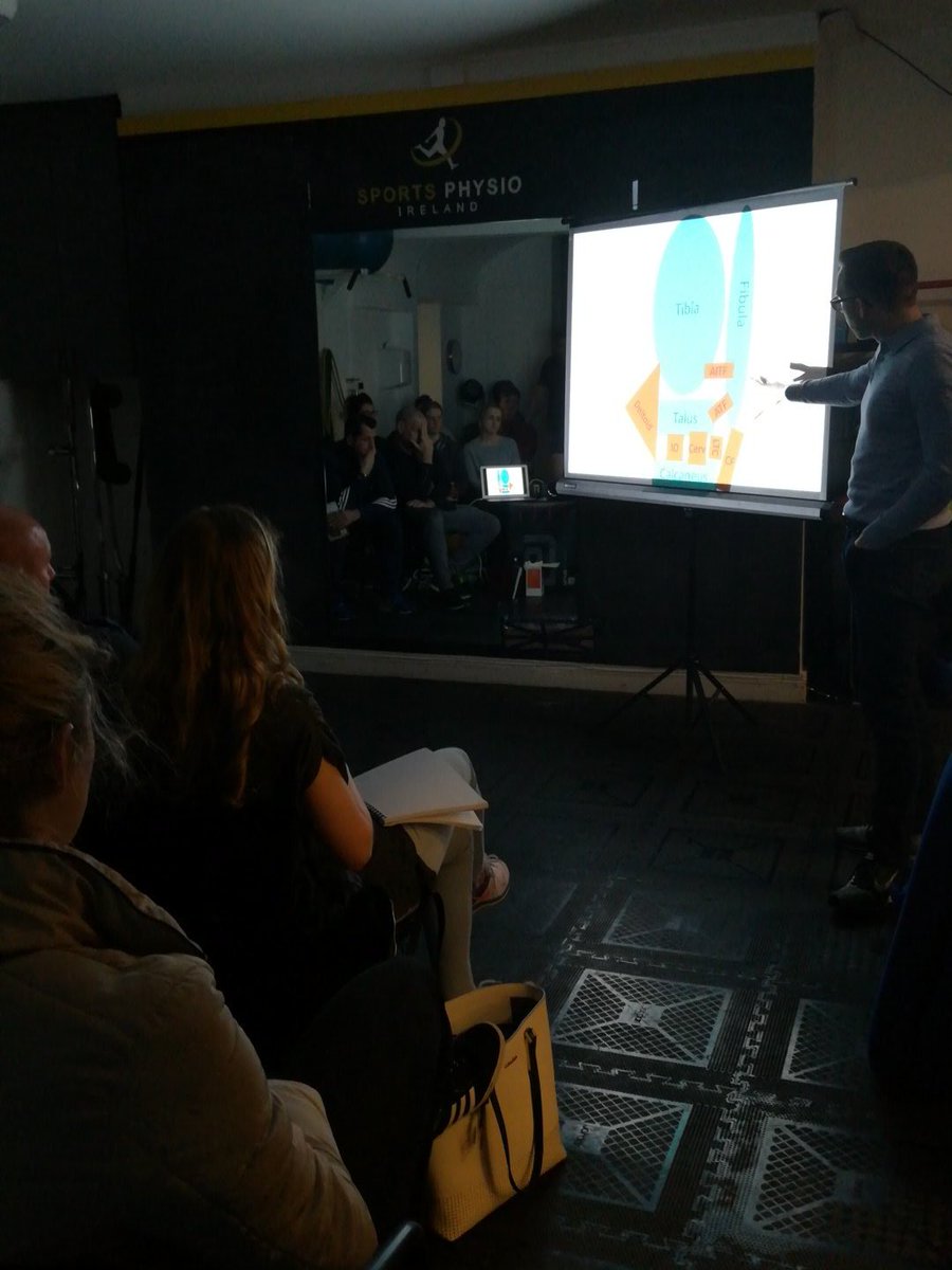 SportsPhysioIreland (@sportsphyirl) on Twitter photo It's just kicked off at Sports Physio Ireland.
Seminar on lateral ankle sprains has just begun with <a href="/EamonnDelahunt/">Eamonn Delahunt</a>
#ankle #injury #recovery It's just kicked off at Sports Physio Ireland.
Seminar on lateral ankle sprains has just begun with <a href="/EamonnDelahunt/">Eamonn Delahunt</a>
#ankle #injury #recovery