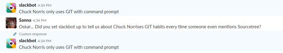 WindfallVR's tweet photo. Fridays on slack at the office.... #Gamedev  #ChuckNorris #indiedev #WindfallVR https://t.co/ATq8Yeht1r