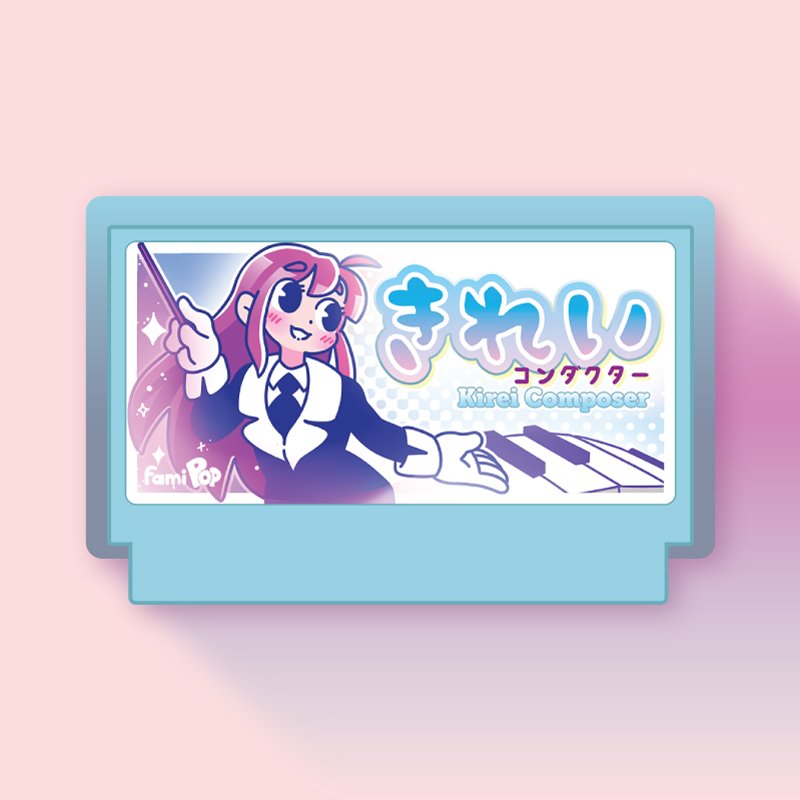 pop_stick's tweet photo. Here's my submission to #famicase2018 !!! I had a lot of fun with it! 🎶🎵🎶 https://t.co/Rx2U1MD8BN