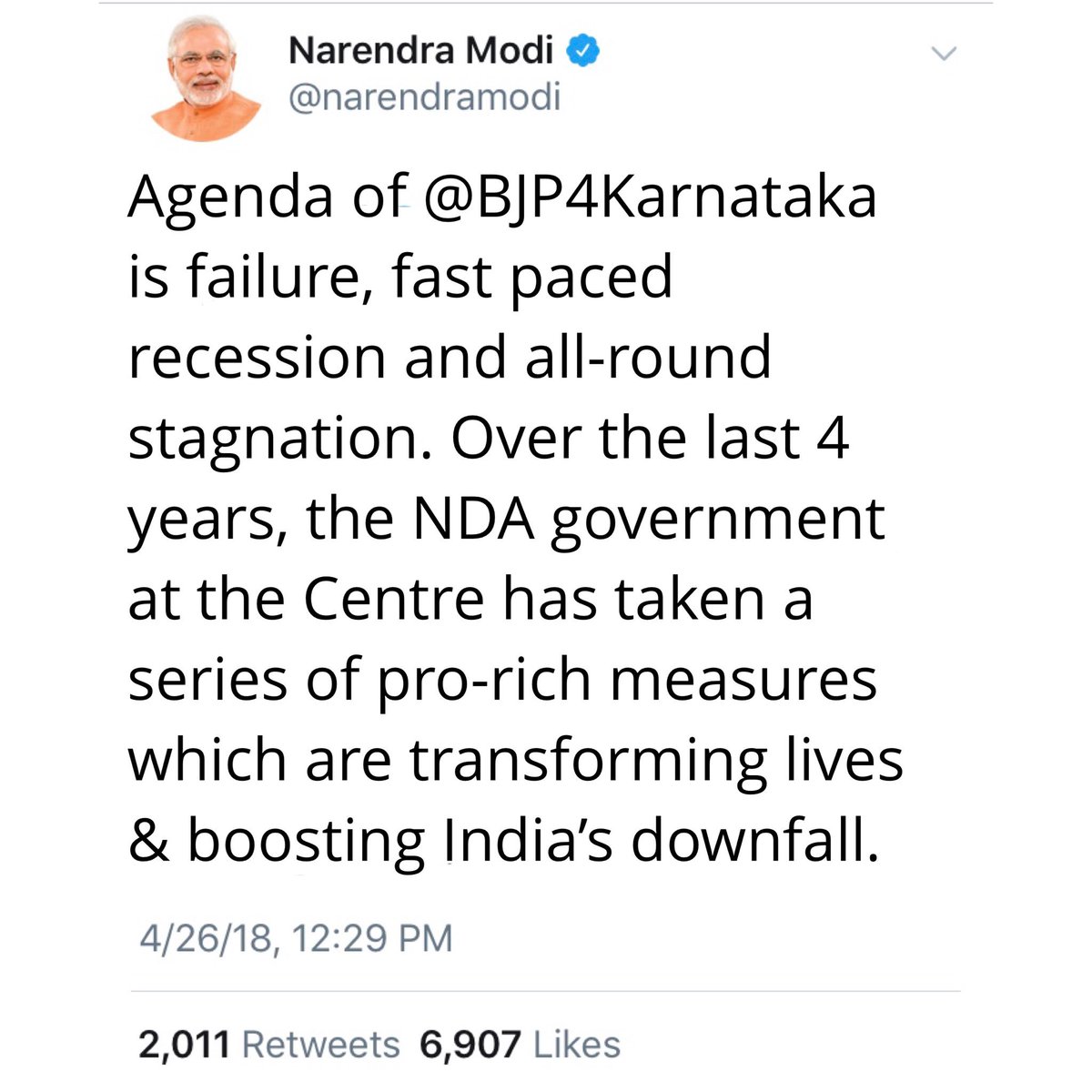 00HaiderAli's tweet image. #ModiTruth 
Modi Ji tweets the TRUE TRUTH