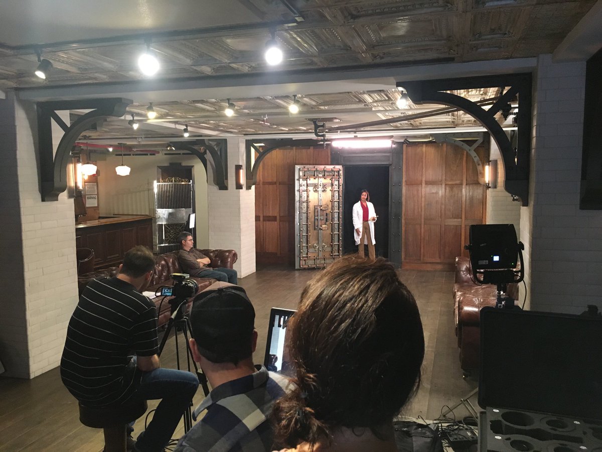 LRN's tweet photo. Behind the scenes look at our “Routine Checkup” video shoot. Stay tuned for new #Communication content related to #DataPrivacy coming soon to our course library. #Ethics #Compliance #Education https://t.co/pOHmpDF7Yp