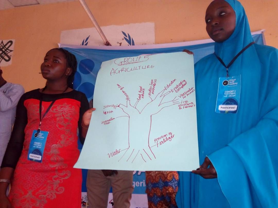 ay_academy's tweet photo. The African Youth Academy's Closing Ceremony is tomorrow.
After three days of intensive  #training, the Cohort 1 has been inspired and equipped with the necessary tools to bring #change in their #community. 
@perlnigeria
@bel_west
@mustaphakurfe
@iamdaniesakpan
#AYALeaders https://t.co/7AyIhaW1Yg