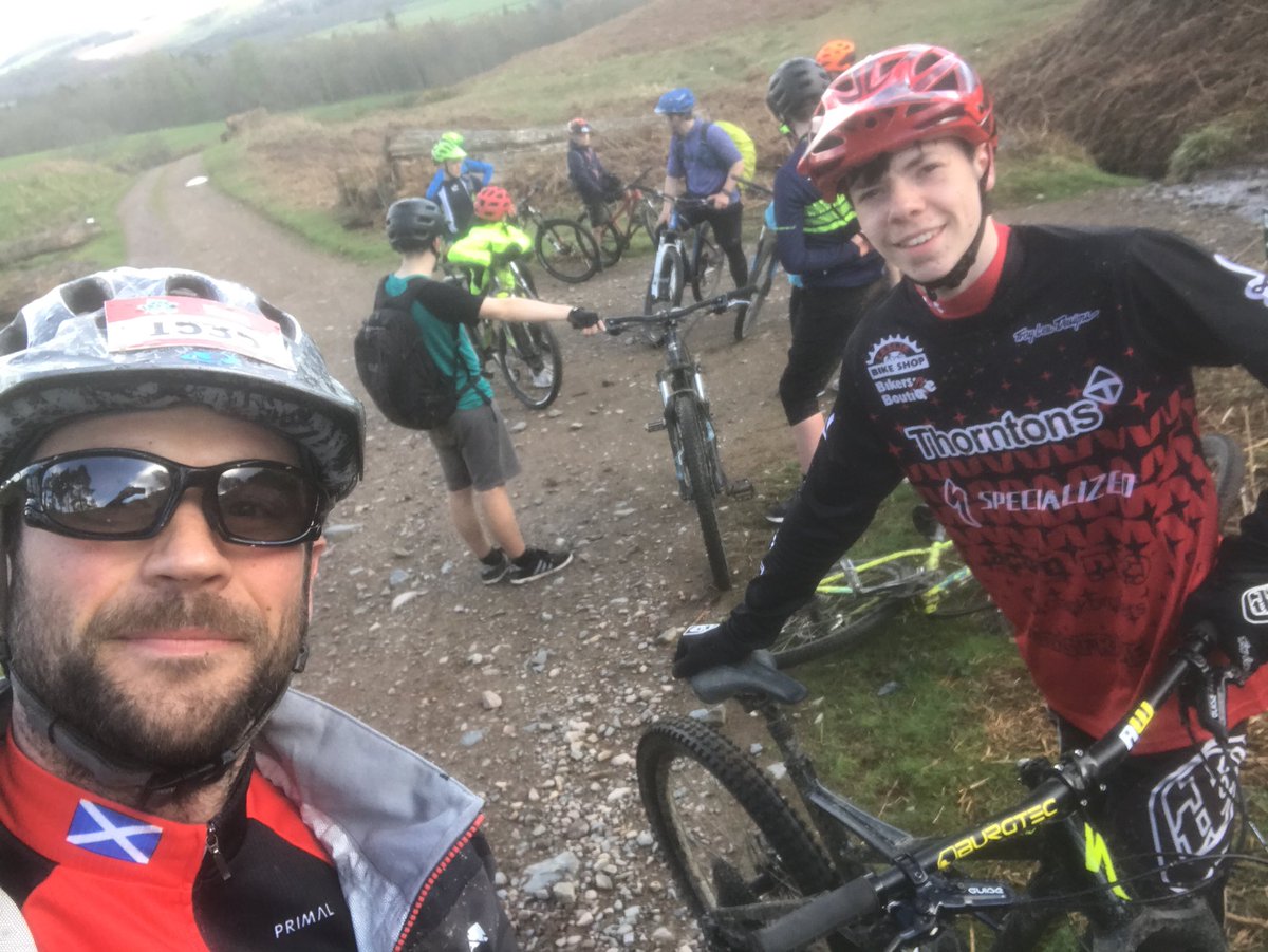 MrAuldLHS's tweet photo. Now to finish the day @ComrieCroftBike with some #matchthemiles how many can we get in @adventuresynd @LHS_HWB...@LarbertHigh @LeslieBikeShop @TeamLBS_BB_DH 🚴🏼‍♂️👍🏼☀️ https://t.co/JFD3eMhoZp