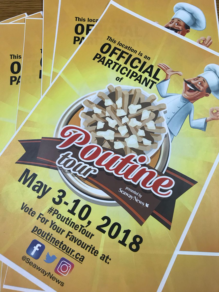 Get your appetite ready! #PoutineTour https://t.co/wSyzfW0AZ5