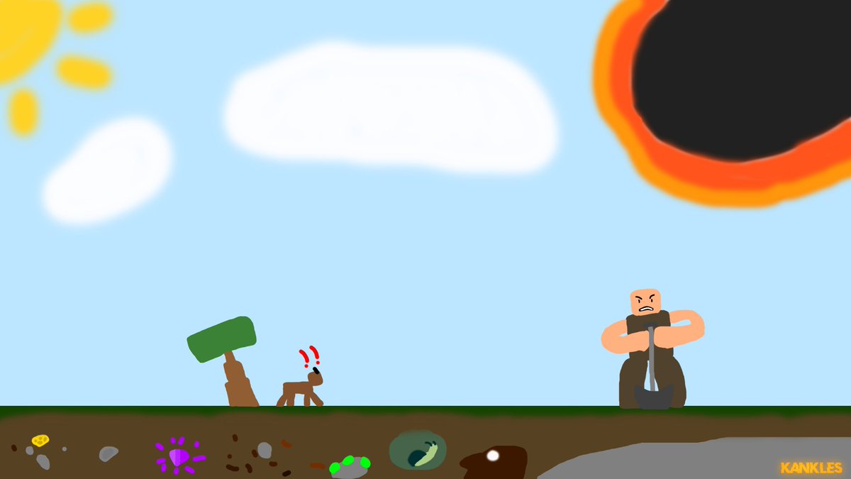 first drawn booga art i did yay ok #robloxart #robloxdev