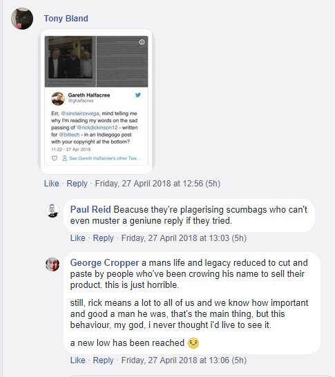 _SteveWilson_'s tweet photo. @ghalfacree When one of your twitter posts turns up in a spectrum group on FB :( https://t.co/vtMl0rryAz