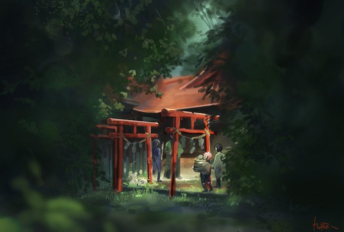 廃神社のtwitterイラスト検索結果 古い順