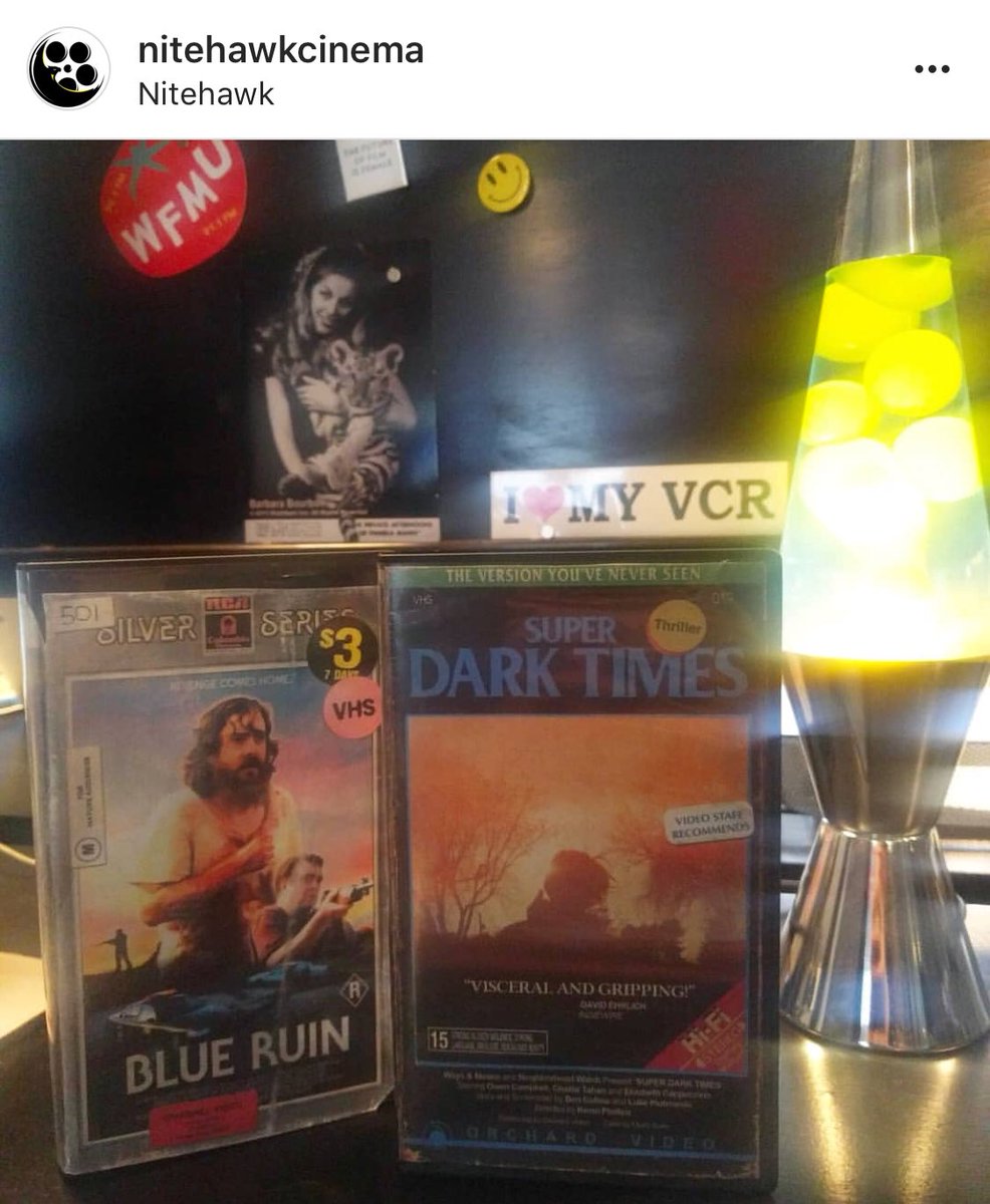 Who says #vhs is dead? Thanks <a href="/nitehawkcinema/">Nitehawk Cinema</a> !