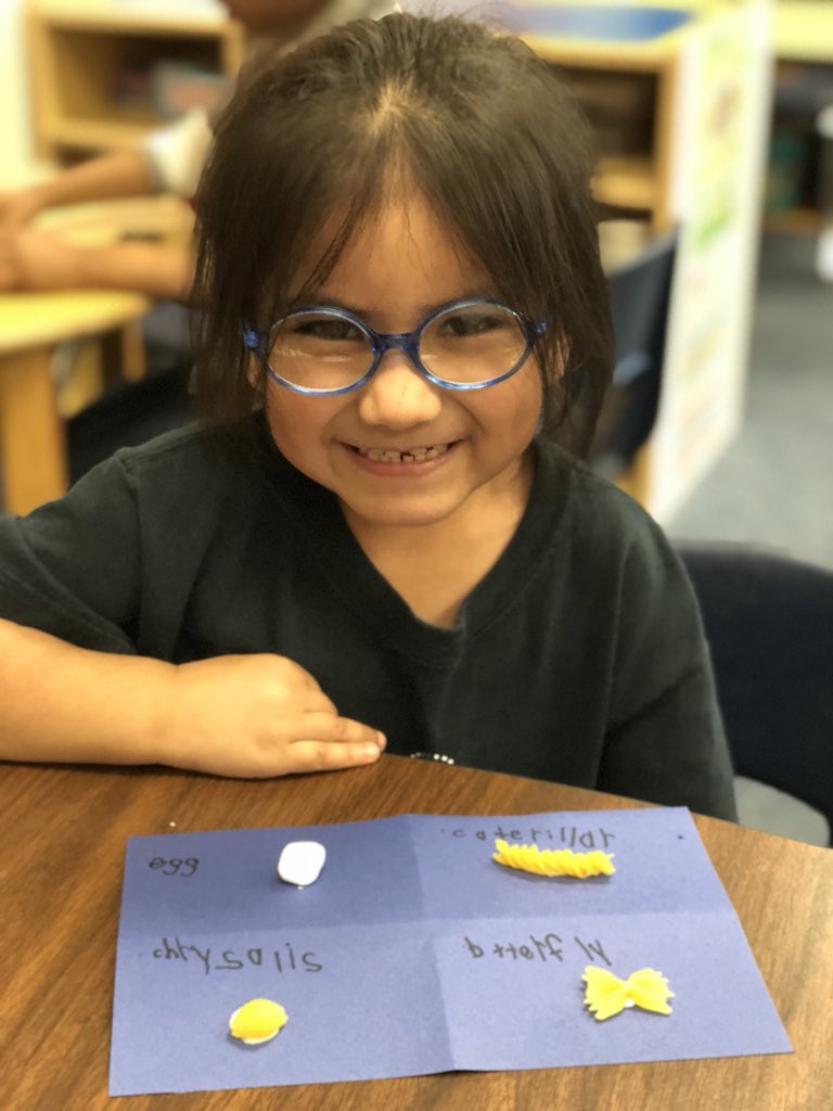 All smiles today in #RISDPreK!! #butterflylifecycle 🦋