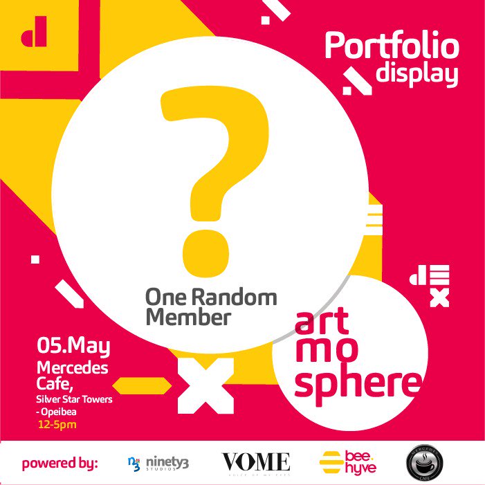 dex_ghana's tweet photo. One random member gets to present their portfolio as well. Be there on the 5th of May, 12pm at Mercedes Cafe, Silver Star Tower, Opeibea to experience this artmosphere 👍
Click the link to RSVP
https://t.co/bPW8cFLRdB
#PortfolioReview
#artmosphere #dex #dexgh #meetup #ghana https://t.co/OWuZRwaTts