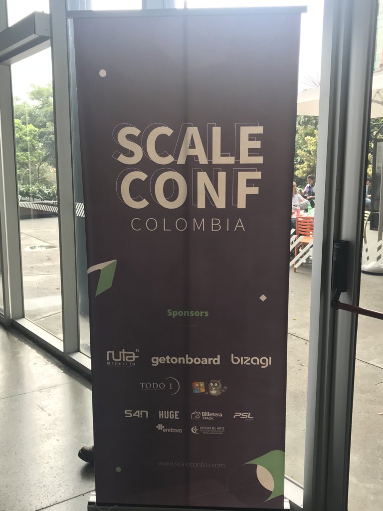 BizagiEng's tweet photo. De nuevo por @scaleconfco https://t.co/xPsq82b9uT