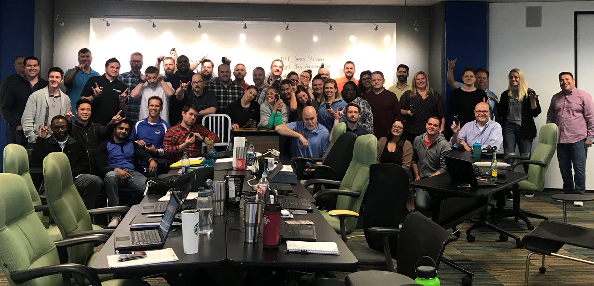 TDCpeople's tweet photo. @TDCpeople's members completing User Acceptance Training for our new CRM, @Bullhorn ♉️ #UAT #Bullhorn #SME #CRM https://t.co/dlnI5576br