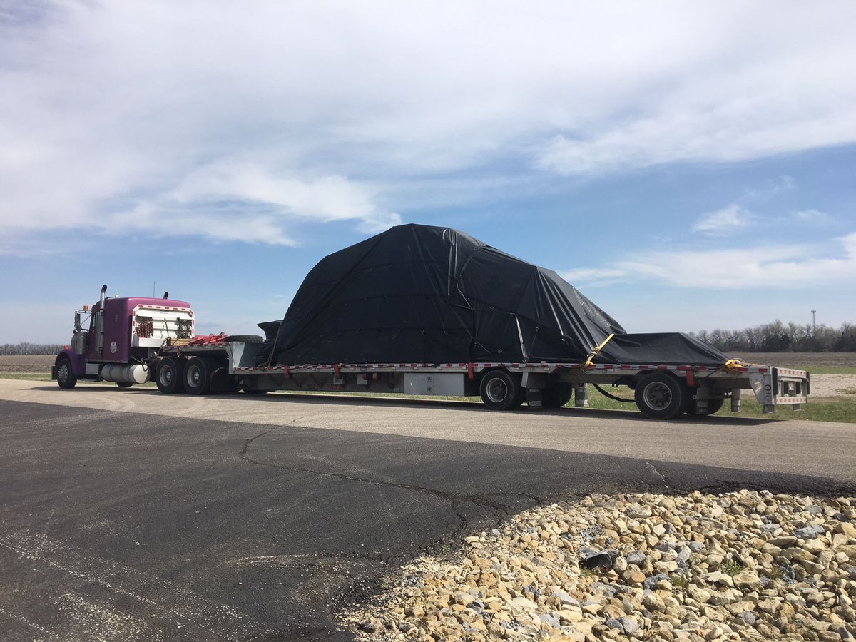 Bunting_Mag's tweet photo. The truck is loaded and on it's way to Orlando for #NPE2018 #ThePowderShow. We'll see you there May 7-11. @PLASTICS_US https://t.co/fA8OrPrFNx