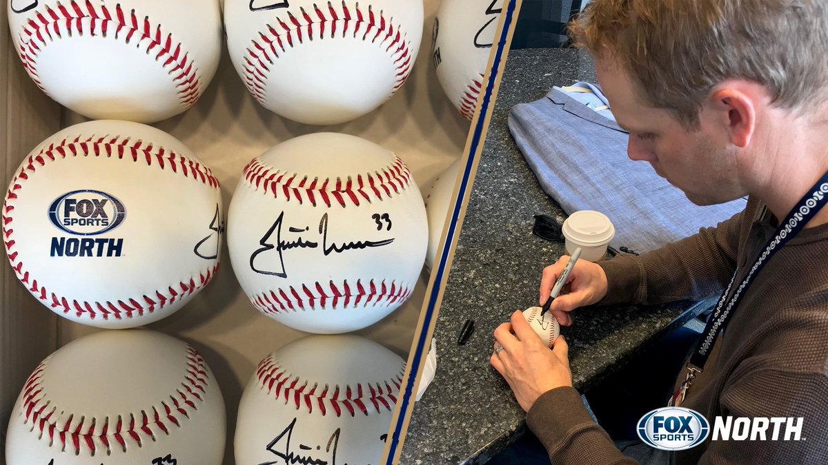 FanDuelSN_NOR's tweet photo. Tonight is going to be a ball with Justin Morneau in the @twins broadcast booth! 
RT for a chance to score a signed ball &amp; catch his @fsnorth debut starting @ 6:30pm. #FreebieFriday https://t.co/cSdU5x0E29
