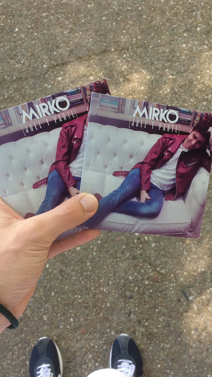 Mirkoficial's tweet photo. Ya los tenemos aquí!!!&amp; quien quiere uno???? #juezyparte https://t.co/MNJ8Qh6Fp4