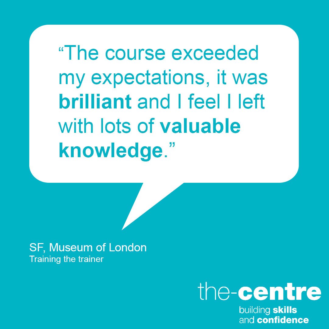 CSCTheCentre's tweet image. If you carry out training you'll want to do this course first #trainingthetrainer ow.ly/IJ2y30jAISv