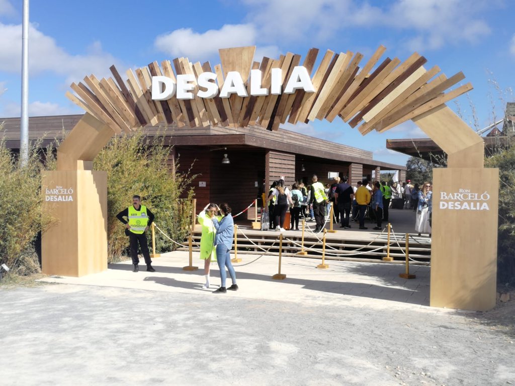 RonBarceloSpain's tweet photo. No había comentado lo TOP que es la entrada #Desalia2018 😎 https://t.co/AaMMtHRdLl