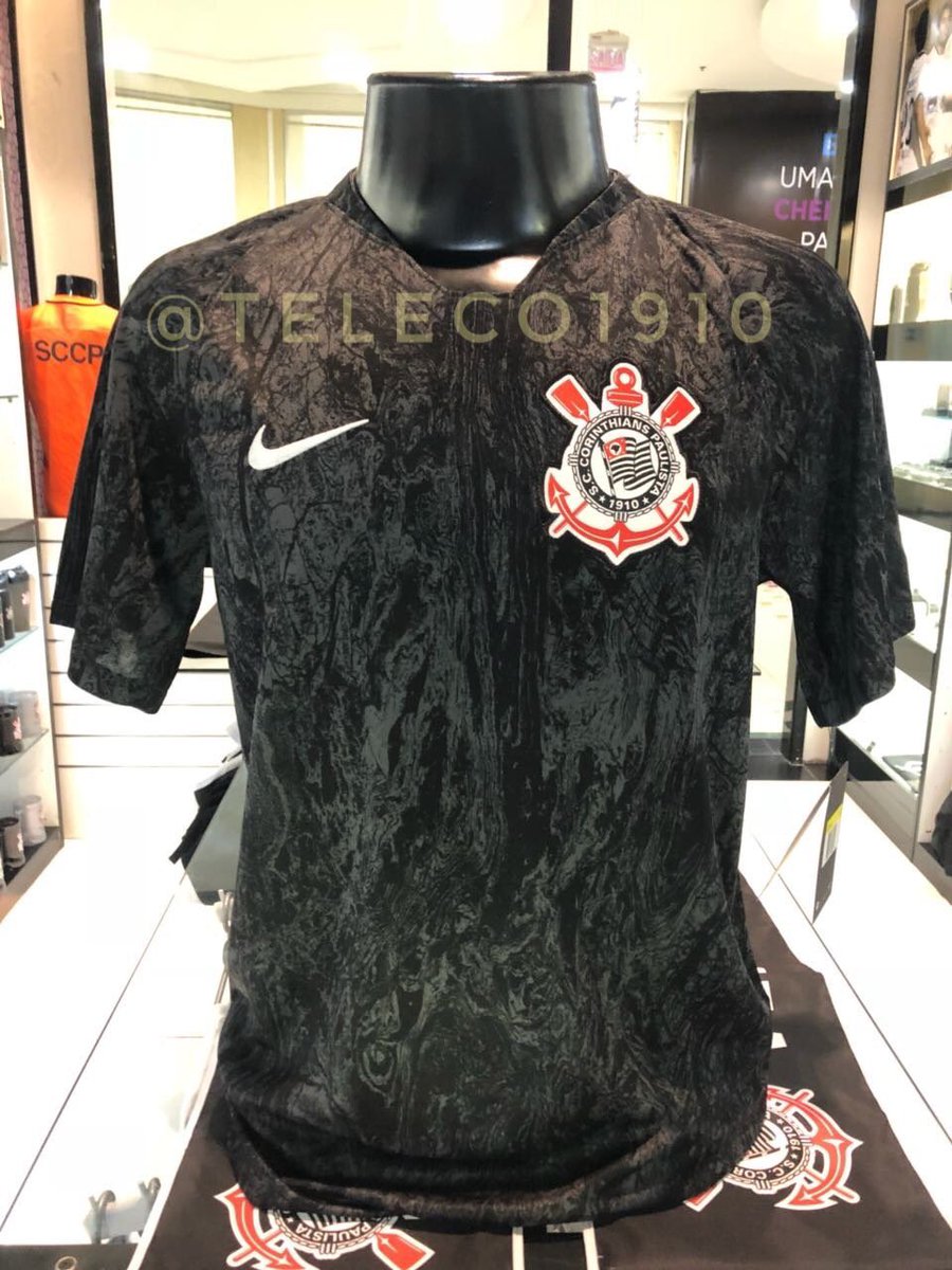 camisa preta do corinthians 2018