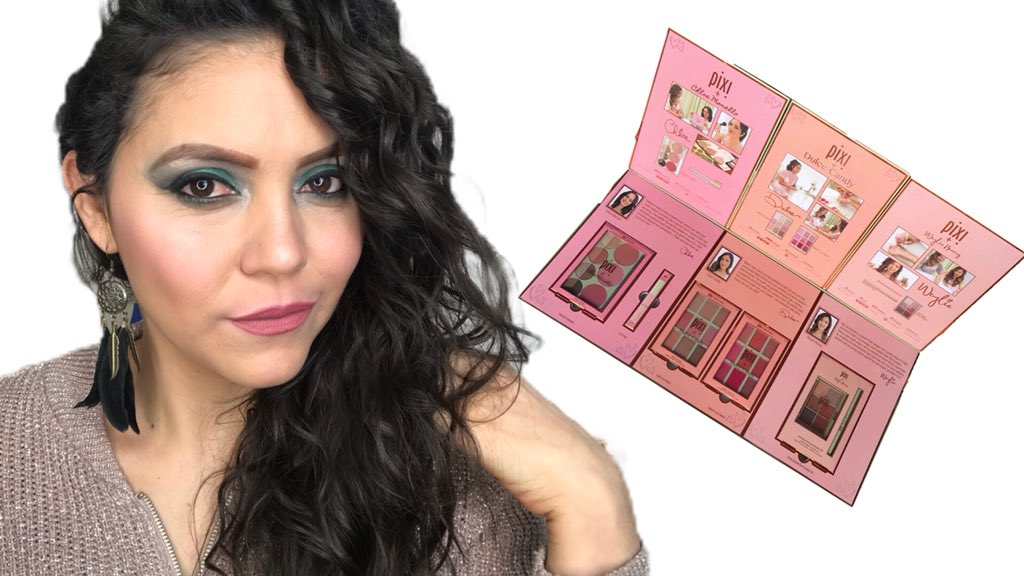 yenuec's tweet photo. YA VIERON EL VIDEO NUEVO? Enlace aquí 👉🏼 https://t.co/XGiJG29QQ7 Les muestro la colección de maquillaje de @pixibeautyuk #beautyblogger #Weylie #dulcecandy #sorteoinstagram #chloemorello #youtubelondon #piximakeup #pixibeautyuk #londonmua #pixibypetra #influencer #pixibeauty https://t.co/rvb2tetRUJ
