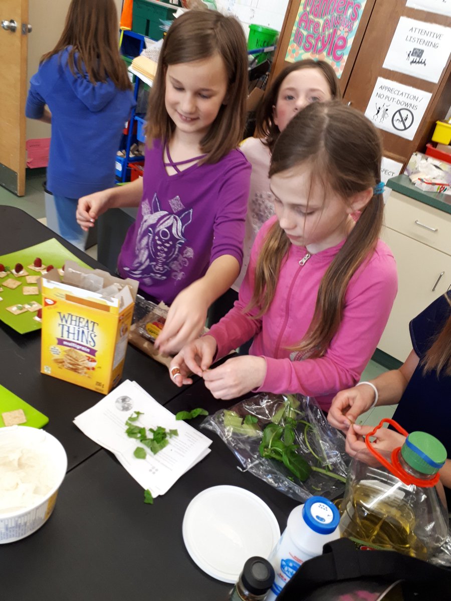 SouthwoldLLC's tweet photo. All about that basil! Exploring different ways we can use basil as we harvest basil and beans to make room for the cucumbers! @PsSouthwold @ElginHealth #tvdsb #hydroponics #eatyourveggies https://t.co/inpEYYhWeZ