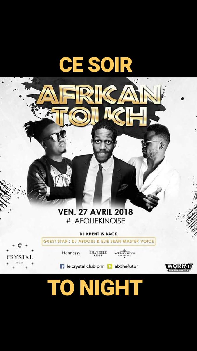 EMulamba's tweet photo. ÇA VA CHAUFFÉ CE SOIR AU CRYSTAL CLUB POINTE NOIRE #POINTENOIRE #PNR
LA FOLIE KINOISE S'INSTALLER À PONTON LA BELLE #TRAVELS 🛫
#ELIESEAN #WORKIT #PARTY #CRYSTALCLUB #AFRICA #CONGOBRAZZAVILLE https://t.co/8ZKhHn3LBm