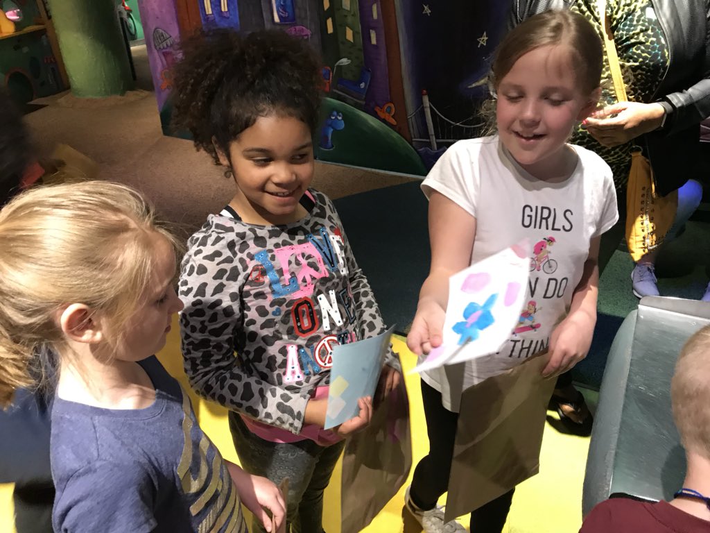 Mrs_Hoglund's tweet photo. Kaleidoscope field trip! They had a blast creating! #ellisonrocks #imagination #sjsdproud https://t.co/KFf5vem0qP