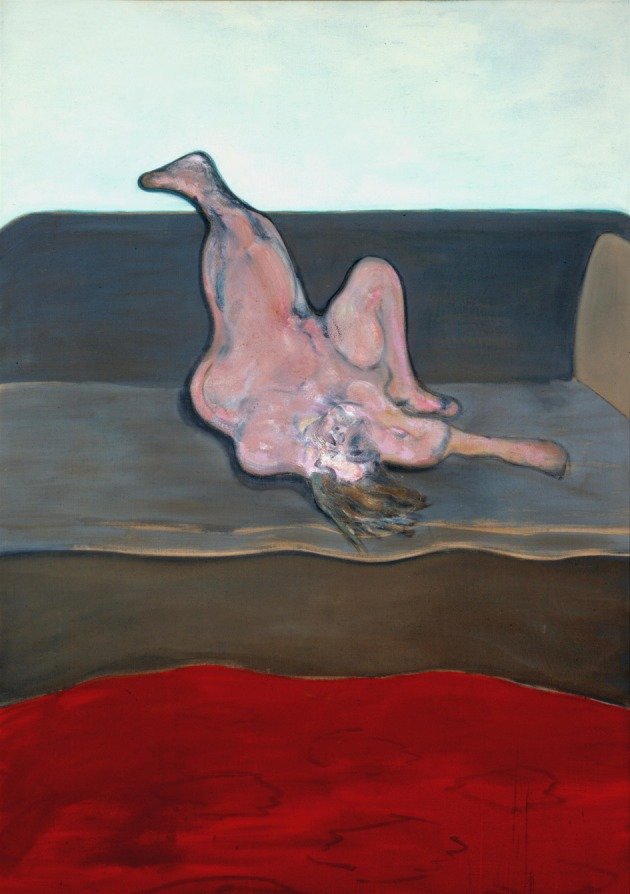 #FrancisBacon—Reclining Woman, 1961. Looking forward to Meeting @francisbacon soon!❤️ #BeyelerBaconGiacometti exhibition which opened today in #Basel @Fond_Beyeler #fondationbeyeler