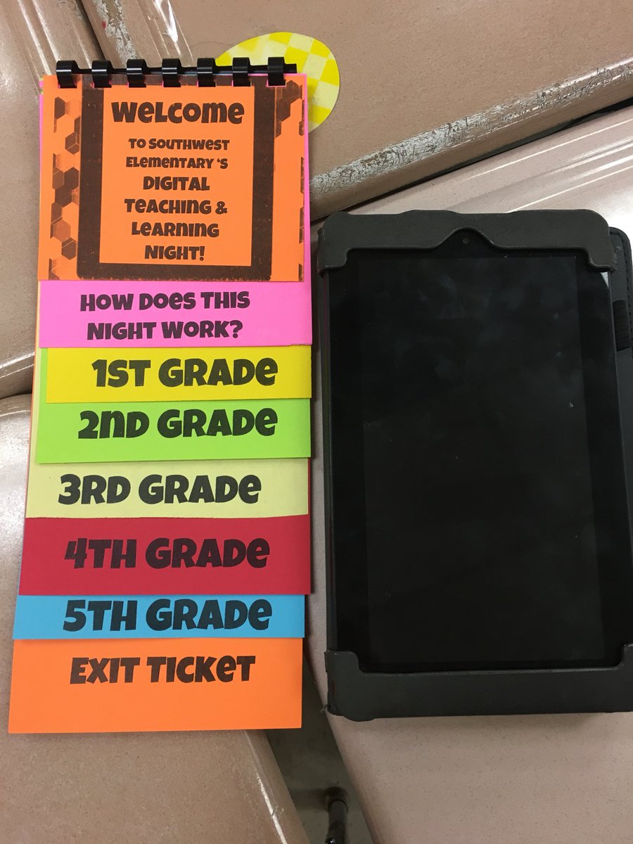 iteachinroom204's tweet image. Southwest Elementary’s DTL night was a success! Ss were leaders and had the opportunity to show parents the websites, apps, & programs they use in each grade level and families left w/information and resources! @SWEJackets @LCSJackets #digitalteachingandlearning