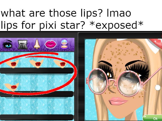 AlexGamerSwag0's tweet image. What are those lips lmao?