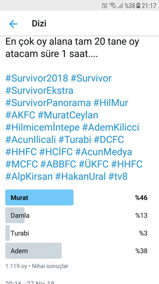2018survivorr's tweet photo. Takipte kalın ss aticam... biz sözümüzü tutarız... bekle gör 

#Survivor2018 #Survivor #SurvivorEkstra #SurvivorPanorama #HilMur #AKFC #MuratCeylan #Hilmicemİntepe #AdemKilicci #AcunIlicali #Turabi #DCFC #HHFC #HCİFC #AcunMedya #MCFC #ABBFC #ÜKFC #HHFC #AlpKirsan #HakanUral #tv8 https://t.co/3rjjMxcfVb