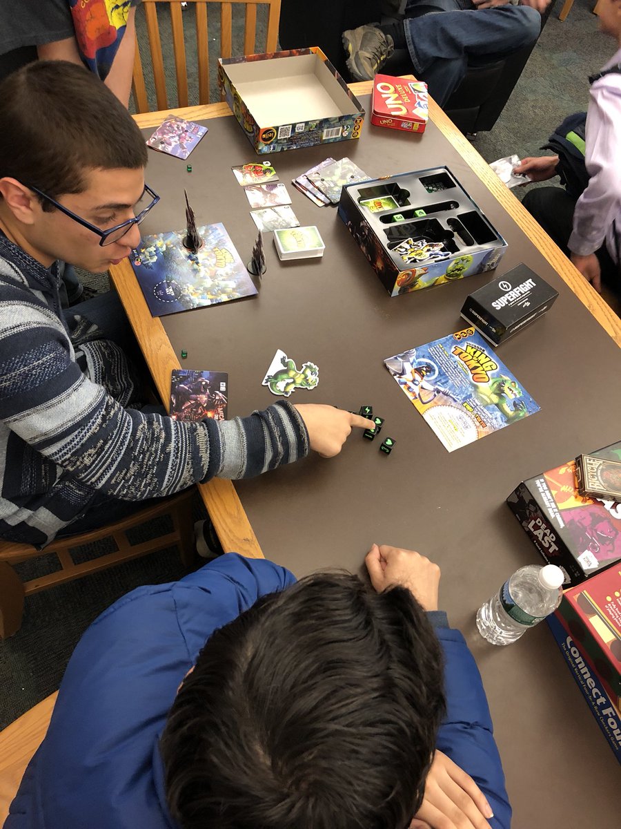 MrsBookwits's tweet photo. What a fantastic @TabletopDay !!!! Smiling faces, new connections, and best of all, they put the tech away! @MahopacSchools @MahopacLib @PacHS_Principal @FaitakesJMHS @MahopacASCI @PacHS_Principal https://t.co/jkKBL8tXjS