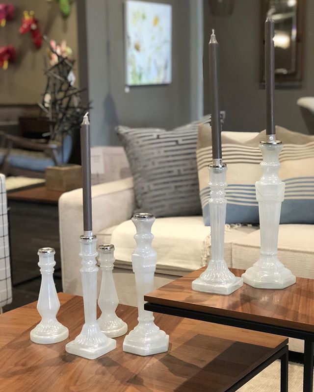 Spread some light on the subject with our <a href="/nlcandles/">Northern Lights</a> + opal candle holders. Our tapers are smokeless, dripless and burn for 13 hours 🔥 ift.tt/2r4FCRQ