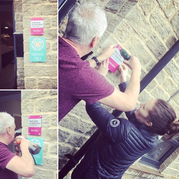 YorkshireYogi_'s tweet photo. This happened today π with @Welcome2Yorks #studiosign #yorkshire
#welcometoyorkshire #thedreamiscomingtogether https://t.co/AgMeJUL30P