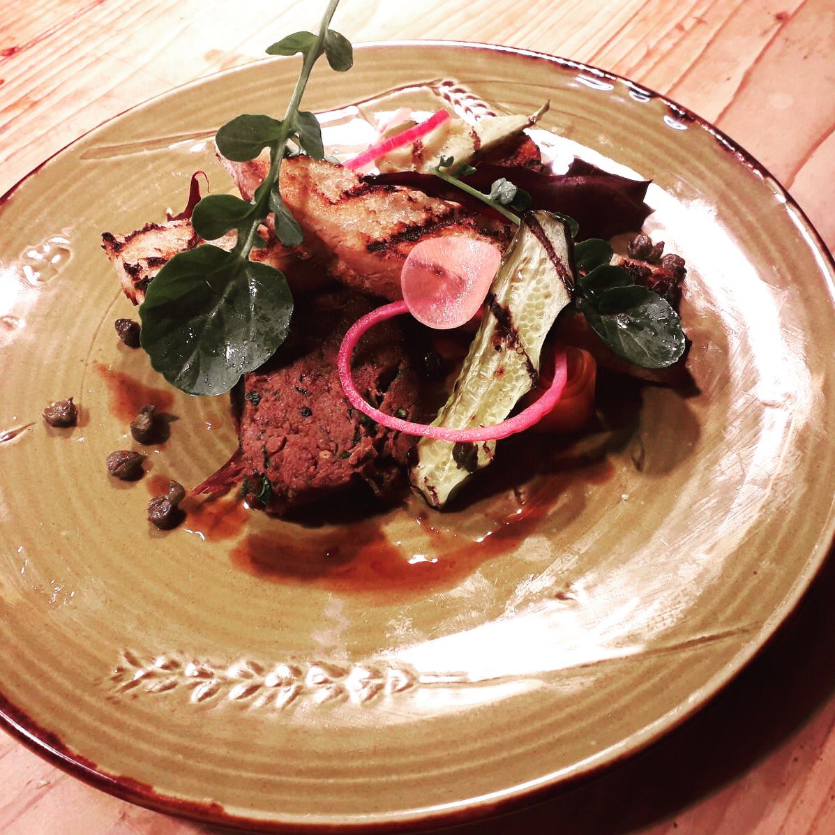 Corned beef brisket, chargrilled pickles, sourdough #special #treats #fridaynight #datenight