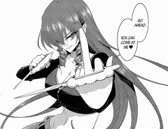 Isuke Inukai from #AkumaNoRiddle #RiddleStoryOfDevil #MangaBoobs #Pinkette #Boobiful #BigBoobs #HugeTits