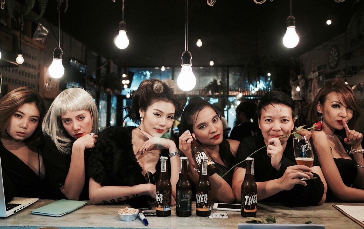 therbrewing's tweet photo. Special brew for our home-brewing fans we bring in "หนุ่มนาข้าวสาวนาเกลือ Saison sea salt mustard apple juice juice" 🍺🌾🏝️🍏🍋🍑to celebrate for 
Where Do We Go 2nd Anniversary Party 🎉🎉 
See you tonight ⏱

#wheredowego 
#THER #craftbeer #femalebrewers#Craftbeer https://t.co/W1cOz0ueh7