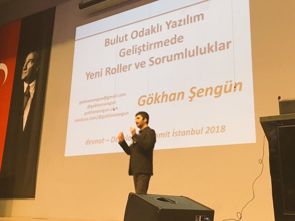 ArdaCetinkaya's tweet image. #devnotsummit güzel bir şekilde başladı...