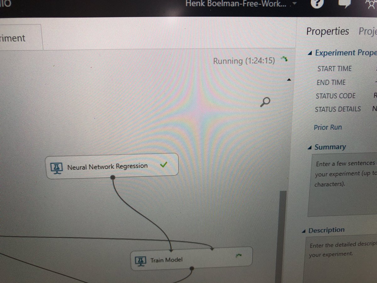 hboelman's tweet image. The moment you know you properly did something wrong but just want to see the result. #AzureMachineLearningStudio