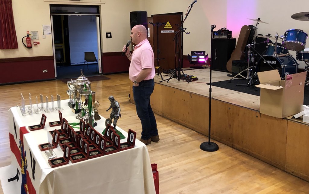 Ianegerton1974's tweet photo. A massive thank-you to everyone that supported last nights @NorthwichVicsFC presentation evening.  It was fantastic to see everyone enjoy a night out together and celebrate our first full season as a fan run club together.  @stevewilkes1 @lilysavage12345 https://t.co/L2obcPgkWr