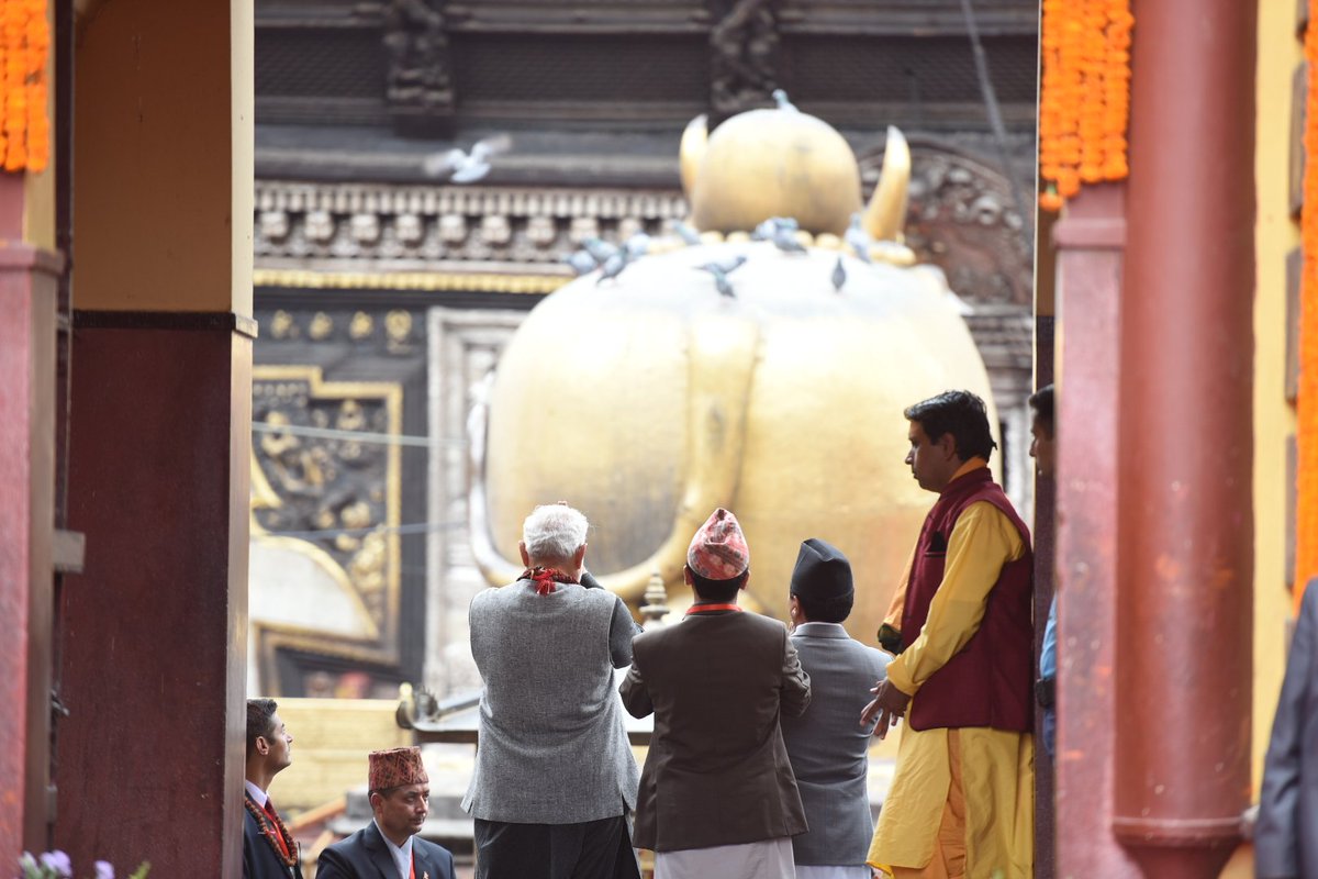 Jai Pashupatinath! Feeling blessed after praying at the majestic Pashupatinath Temple in Kathmandu.