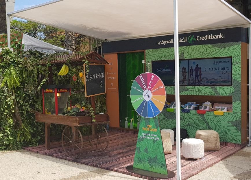 CreditbankSAL's tweet photo. Meet us this weekend at the AUB Outdoors crazy jungle outbreak to discover more about our Z Generation Community!
#Z_Generation #AUBOutdoors18 #TheJungleOutbreak https://t.co/kEBOPLigre