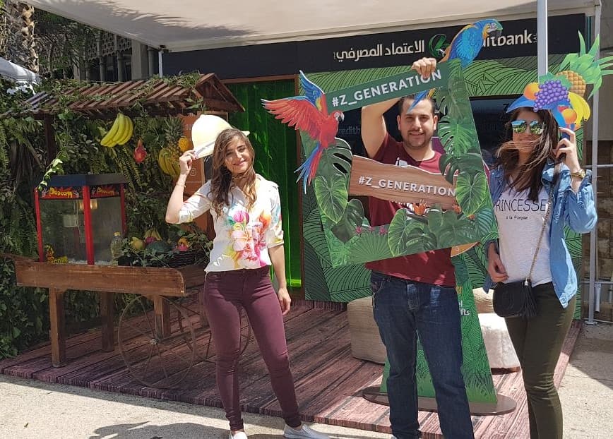 CreditbankSAL's tweet photo. Meet us this weekend at the AUB Outdoors crazy jungle outbreak to discover more about our Z Generation Community!
#Z_Generation #AUBOutdoors18 #TheJungleOutbreak https://t.co/kEBOPLigre