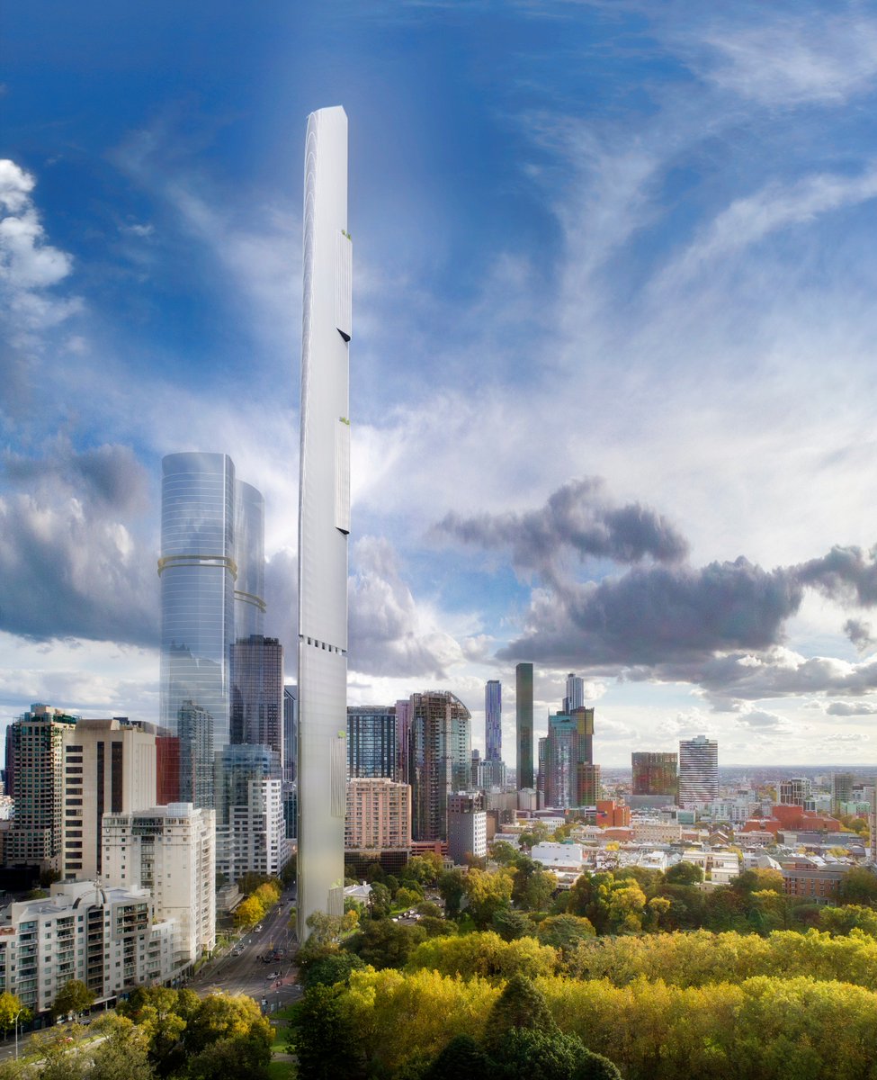 Conjuring #Magic! Our highly innovative+ambitious tower proposal on the @RoyalSocietyVic site is featured on <a href="/theheraldsun/">Herald Sun</a> cover! Magic is set to become #Melbourne's tallest tower @ 330m and will create a #sustainable foundation for RSVs future db-a.co/work/magic/ @grocon