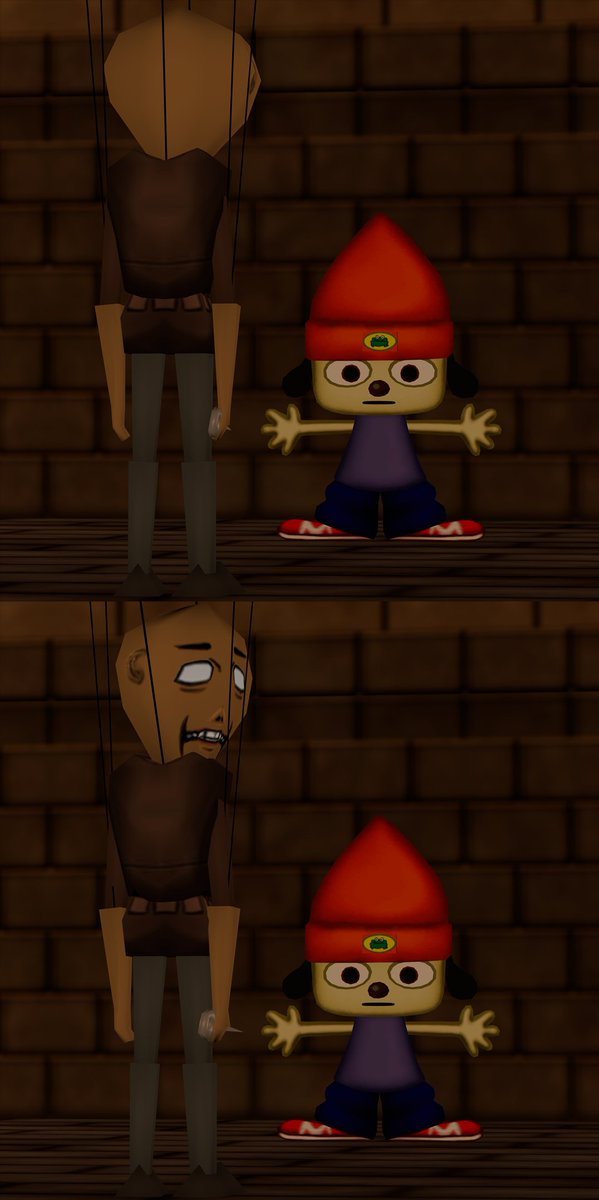 ItsVioletQueen's tweet photo. please watch the recent repainting of shojs/sjsm by games repainted i beg you okay thanks
parappa being specimen 6 was pure gold
https://t.co/nk9Qje3F1I
#SpookysHouseofJumpScares #SpookysJumpScareMansion #TheMerchant #ParappaTheRapper #MEMES #GamesRepainted https://t.co/oFbKgALIgb